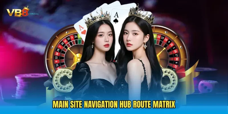 Main Site Navigation Hub Route Matrix